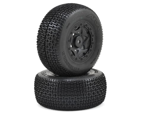 AKA Cityblock 3 Wide SC Pre-Mounted Tires (TEN-SCTE) (2) (Black)