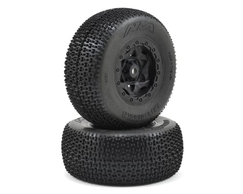 AKA Cityblock 3 Wide SC Pre-Mounted Tires (SC5M) (2) (Black)