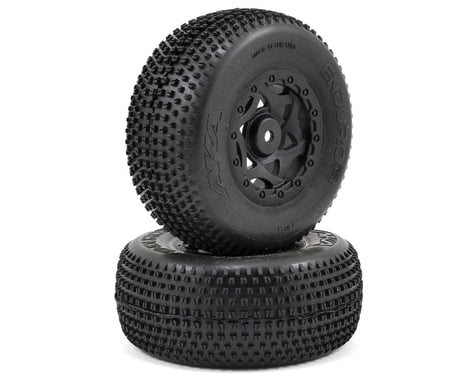 AKA Enduro 3 Wide SC Pre-Mounted Tires (TEN-SCTE) (2) (Black)