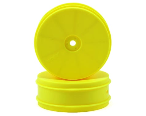 SCRATCH & DENT: AKA 12mm Hex "EVO" Front Wheels (2) (B6/RB6) (Yellow)