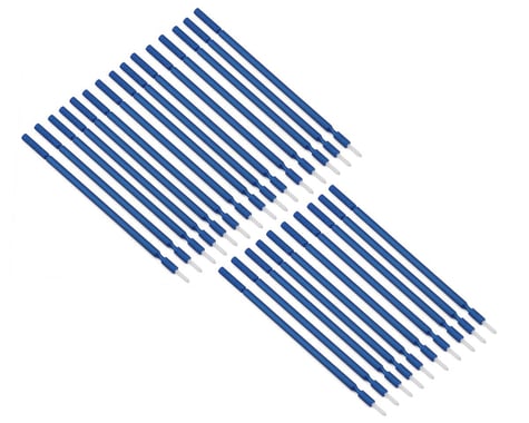Alpha Abrasives Ultrabrush Regular Micro Brushes (Blue) (25)