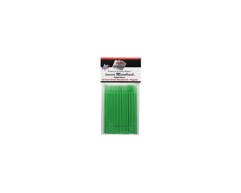 Alpha Abrasives Ultrabrush Regular Micro Brushes (Green) (25)
