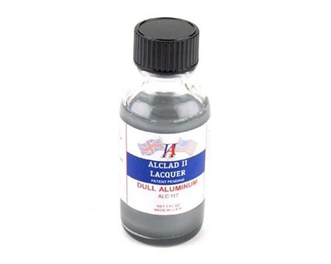Alclad II Lacquers Lacquer Airbrush Paint (Dull Aluminum) (1oz)