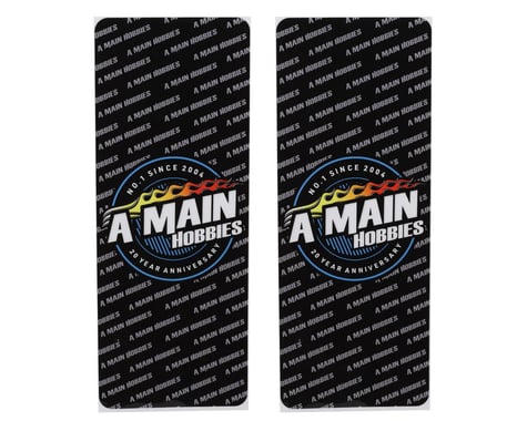 AMain 20th Anniversary Universal Chassis Protector (2) (12.5x33.5cm)