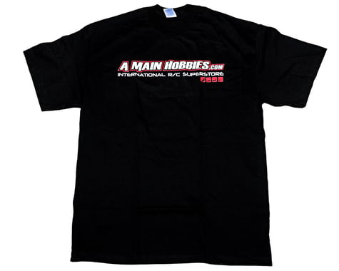 AMain Black "International" T-Shirt (2X-Large - Tall)