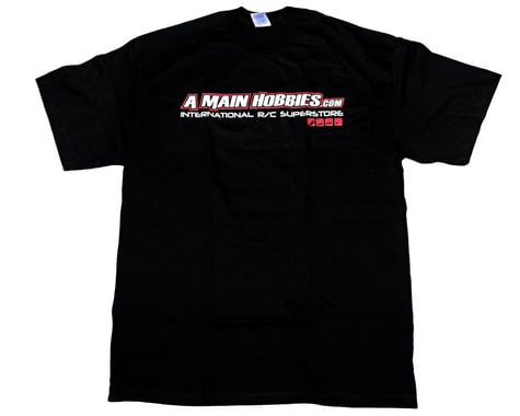 AMain Black "International" T-Shirt (3X-Large - Tall)