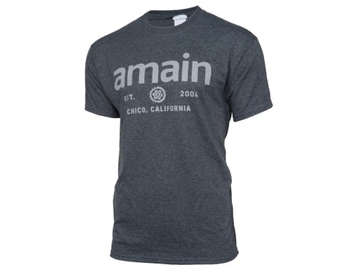 AMain Short Sleeve T-Shirt (Charcoal) (XL)