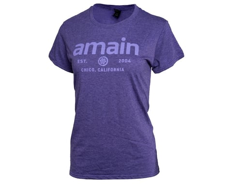 AMain Ladies Short Sleeve T-Shirt V2 (Purple Rush)