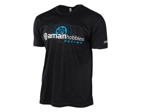 AMain Short Sleeve AMain Hobbies Racing T-Shirt (Black) (M)