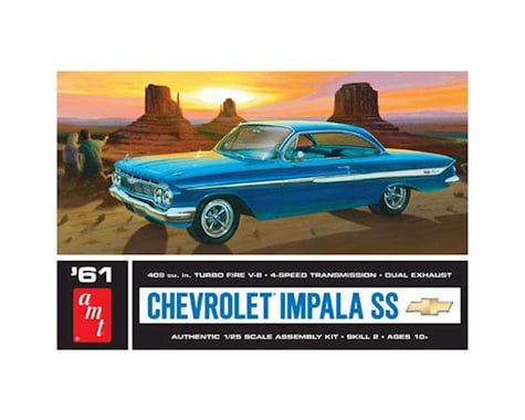 AMT 1/25 1961 Chevy Impala SS Model Kit