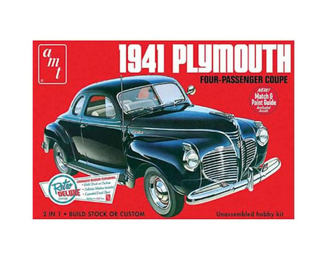 AMT 1/25,  1941 Plymouth Coupe