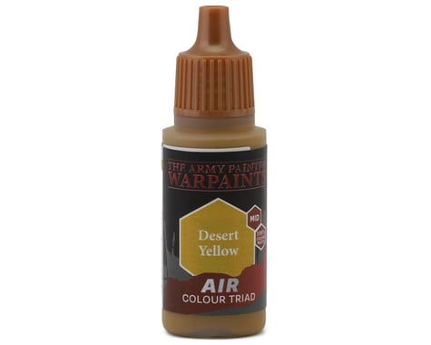 Army Painter Warpaints Air Acrylic Paint (Desert Yellow) (Midtone) (18ml)