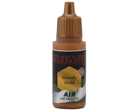 Army Painter Warpaints Air Metallics Acrylic Paint (Greedy Gold) (18ml)