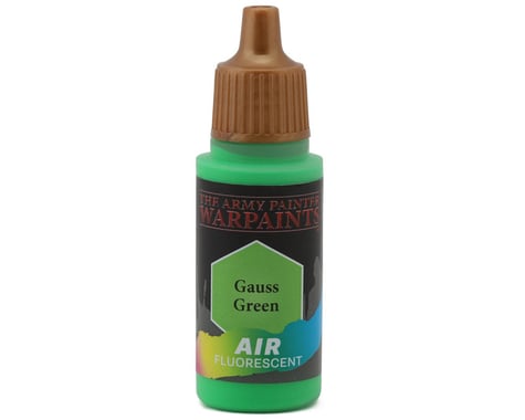 Army Painter Warpaints Air Fluorescent Acrylic Paint (Gauss Green) (18ml)