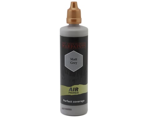 Army Painter Warpaints Air Matte Grey Acrylic Model Paint Primer (100ml)