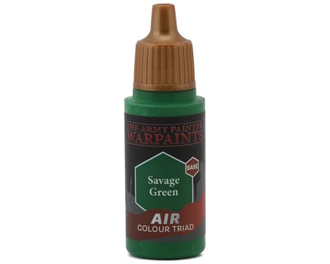 Army Painter Warpaints Air Acrylic Paint (Savage Green) (Base) (18ml)