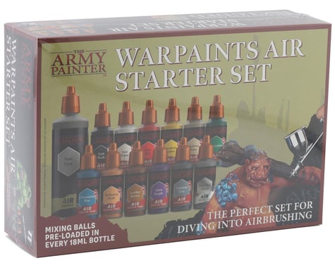 Army Painter Warpaints Air Starter Acrylic Hobby Paint Set (13)