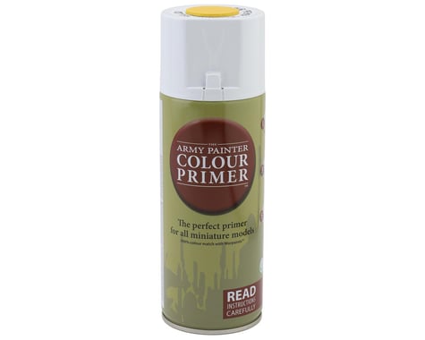 Army Painter Colour Primer Acrylic Hobby Paint Spray (Daemonic Yellow) (400ml)