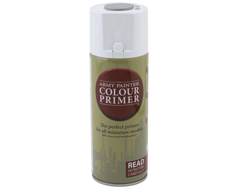 Army Painter Colour Primer Acrylic Hobby Paint Spray (Ash Grey) (400ml)