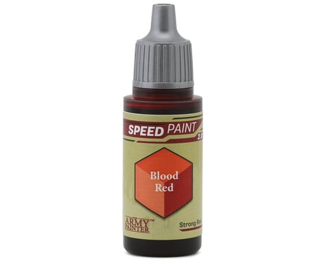 Army Painter Speedpaints Acrylic Hobby Paint (Blood Red) (18m)