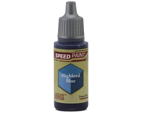 Army Painter Speedpaints Acrylic Hobby Paint (Highlord Blue) (18m)