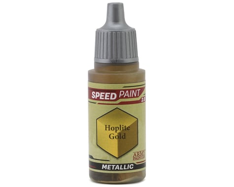 Army Painter Speedpaints Acrylic Hobby Paint (Metallic Hoplite Gold) (18m)