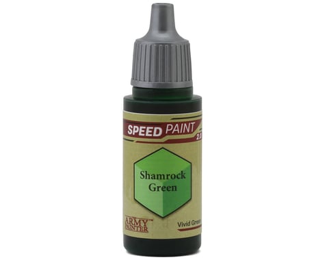 Army Painter Speedpaints Acrylic Hobby Paint (Shamrock Green) (18m)