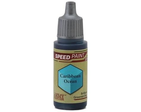 Army Painter Speedpaints Acrylic Hobby Paint (Caribbean Ocean) (18m)