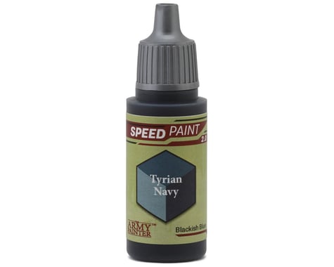 Army Painter Speedpaints Acrylic Hobby Paint (Tyrian Navy) (18m)