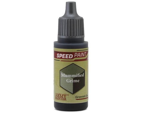 Army Painter Speedpaints Acrylic Hobby Paint (Mummified Grime) (18m)