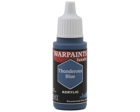 Army Painter Warpaints Fanatic Acrylic Hobby Paint (Thunderous Blue) (18ml)