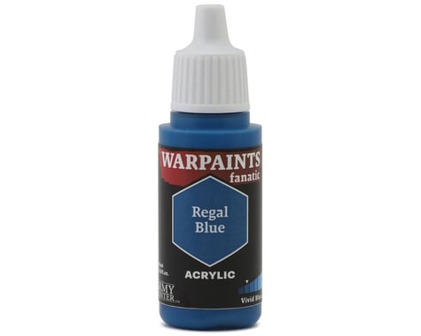 Army Painter Warpaints Fanatic Acrylic Hobby Paint (Regal Blue) (18ml)