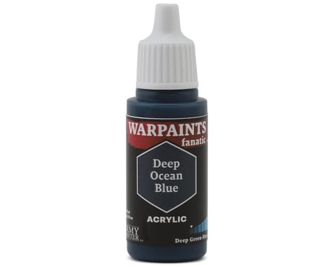 Army Painter Warpaints Fanatic Acrylic Hobby Paint (Deep Ocean Blue) (18ml)