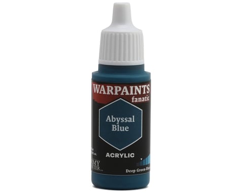 Army Painter Warpaints Fanatic Acrylic Hobby Paint (Abyssal Blue) (18ml)