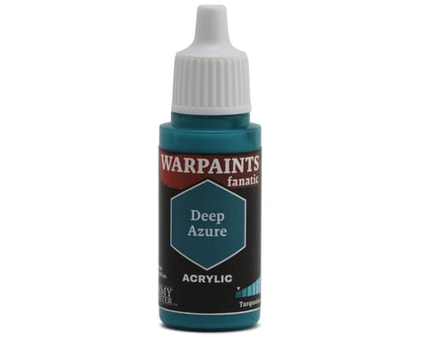 Army Painter Warpaints Fanatic Acrylic Hobby Paint (Deep Azure) (18ml)