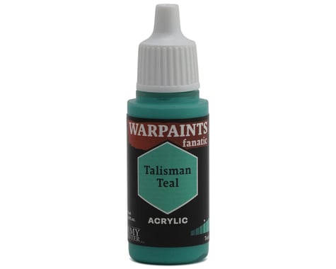 Army Painter Warpaints Fanatic Acrylic Hobby Paint (Talisman Teal) (18ml)