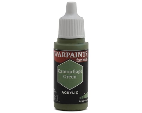 Army Painter Warpaints Fanatic Acrylic Hobby Paint (Camouflage Green) (18ml)