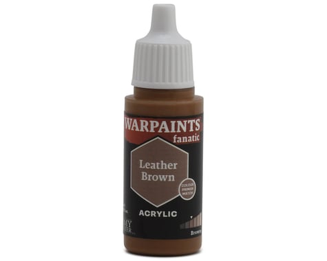 Army Painter Warpaints Fanatic Acrylic Hobby Paint (Leather Brown) (18ml)