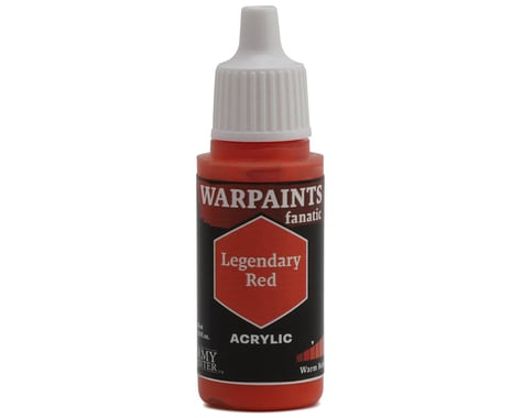 Army Painter Warpaints Fanatic Acrylic Hobby Paint (Legendary Red) (18m)