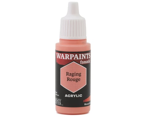 Army Painter Warpaints Fanatic Acrylic Hobby Paint (Raging Rouge) (18m)