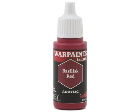 Army Painter Warpaints Fanatic Acrylic Hobby Paint (Basilisk Red) (18m)