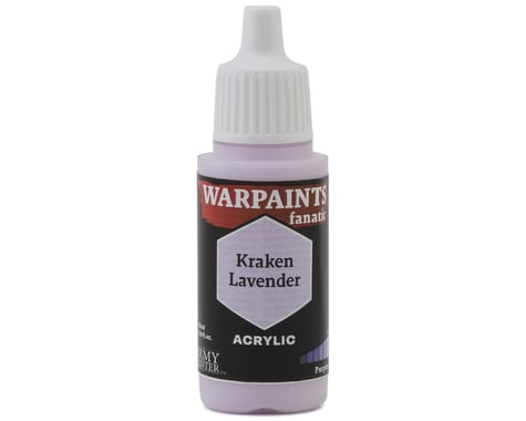 Army Painter Warpaints Fanatic Acrylic Hobby Paint (Kraken Lavender) (18m)