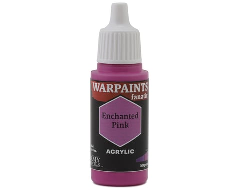 Army Painter Warpaints Fanatic Acrylic Hobby Paint (Enchanted Pink) (18m)