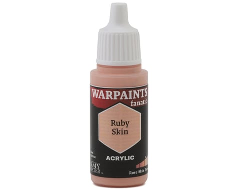 Army Painter Warpaints Fanatic Acrylic Hobby Paint (Ruby Skin) (18m)