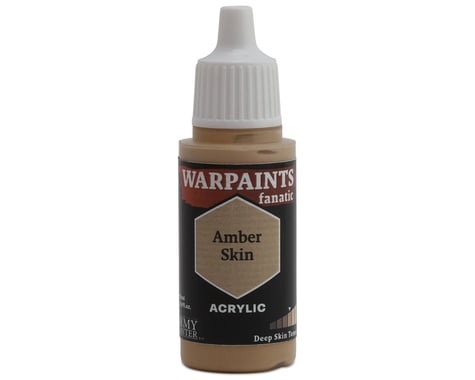 Army Painter Warpaints Fanatic Acrylic Hobby Paint (Amber Skin) (18ml)