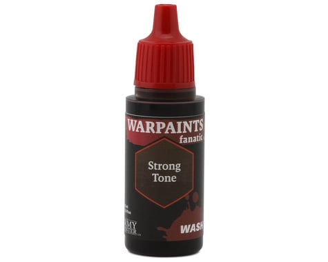 Army Painter Warpaints Fanatic Wash Acrylic Hobby Paint (Strong Tone)