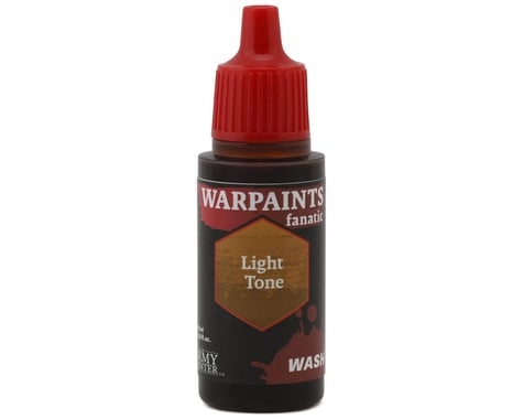 Army Painter Warpaints Fanatic Acrylic Wash Hobby Paint (Light Tone)