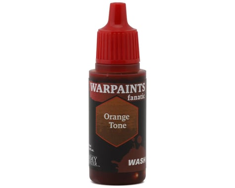 Army Painter Warpaints Fanatic Wash Acrylic Hobby Paint (Orange Tone)