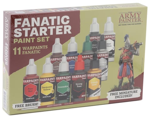 Army Painter Warpaints Fanatic Acrylic Model Paint Set (Starter Set)