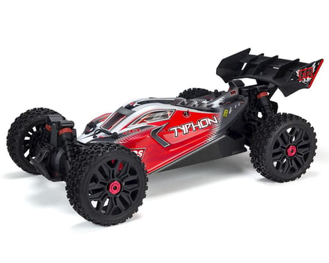 Arrma Typhon 3S BLX Brushless RTR 1/8 4WD Buggy (Black/Red)